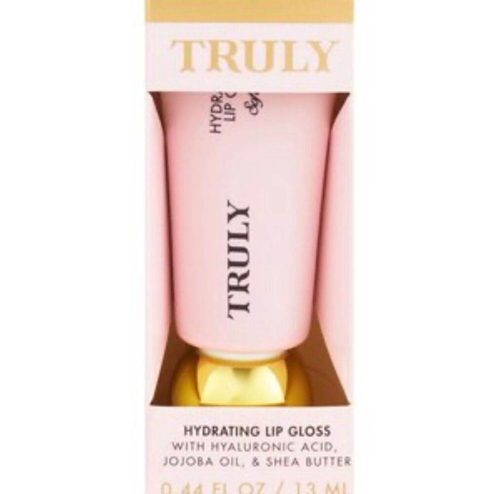 TRULY - NWT - Hydrating Tinted Lip Gloss in "Glazed Donut"/Full Size .44 fl oz